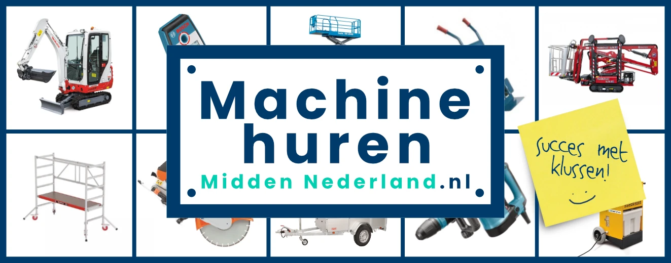 Machine huren Midden Nederland korting